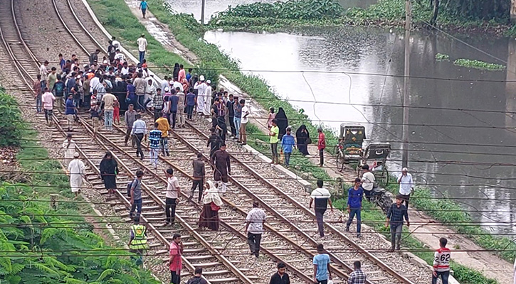 ব্রাহ্মণবাড়িয়ায় ট্রেনে কাটা পড়ে যুবক নিহত